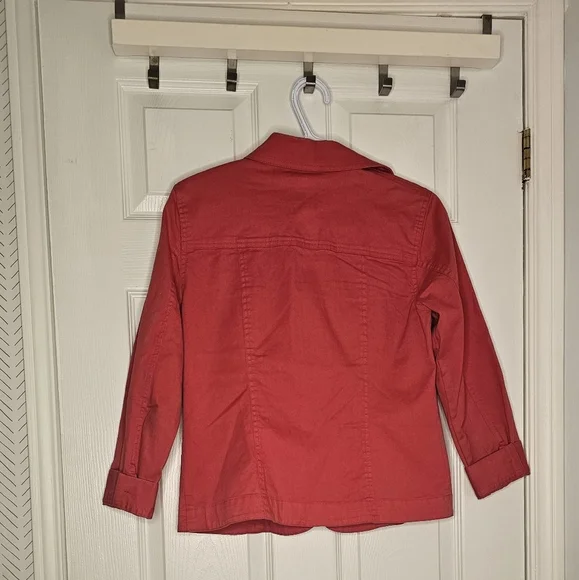 Red Denim Jacket - Picture 2 of 3